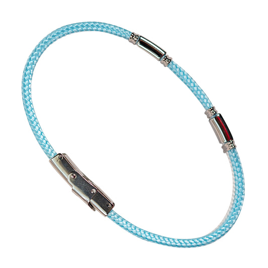Steel Blue Bracelet