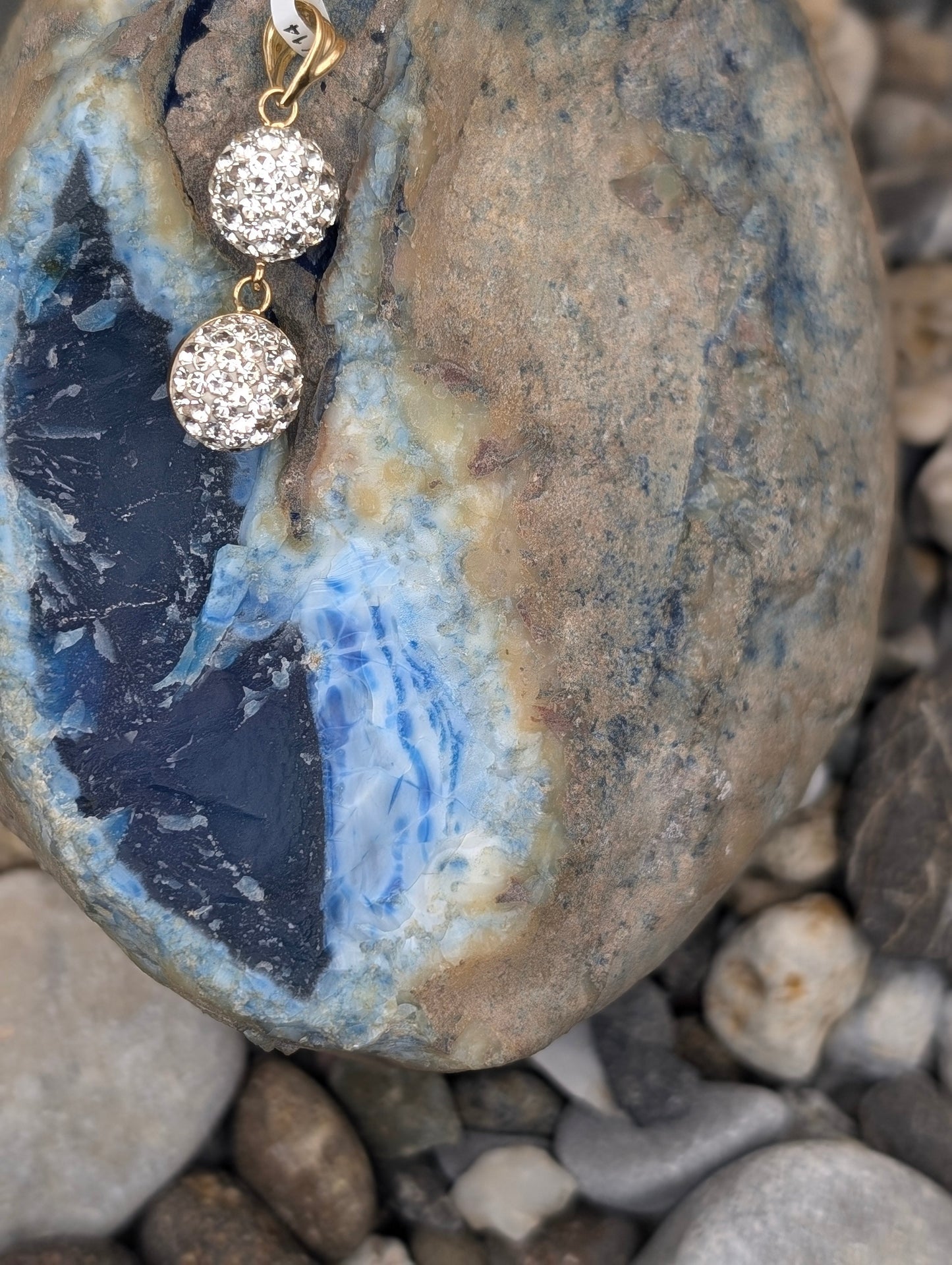 Double-Sided Zircon Pendant
