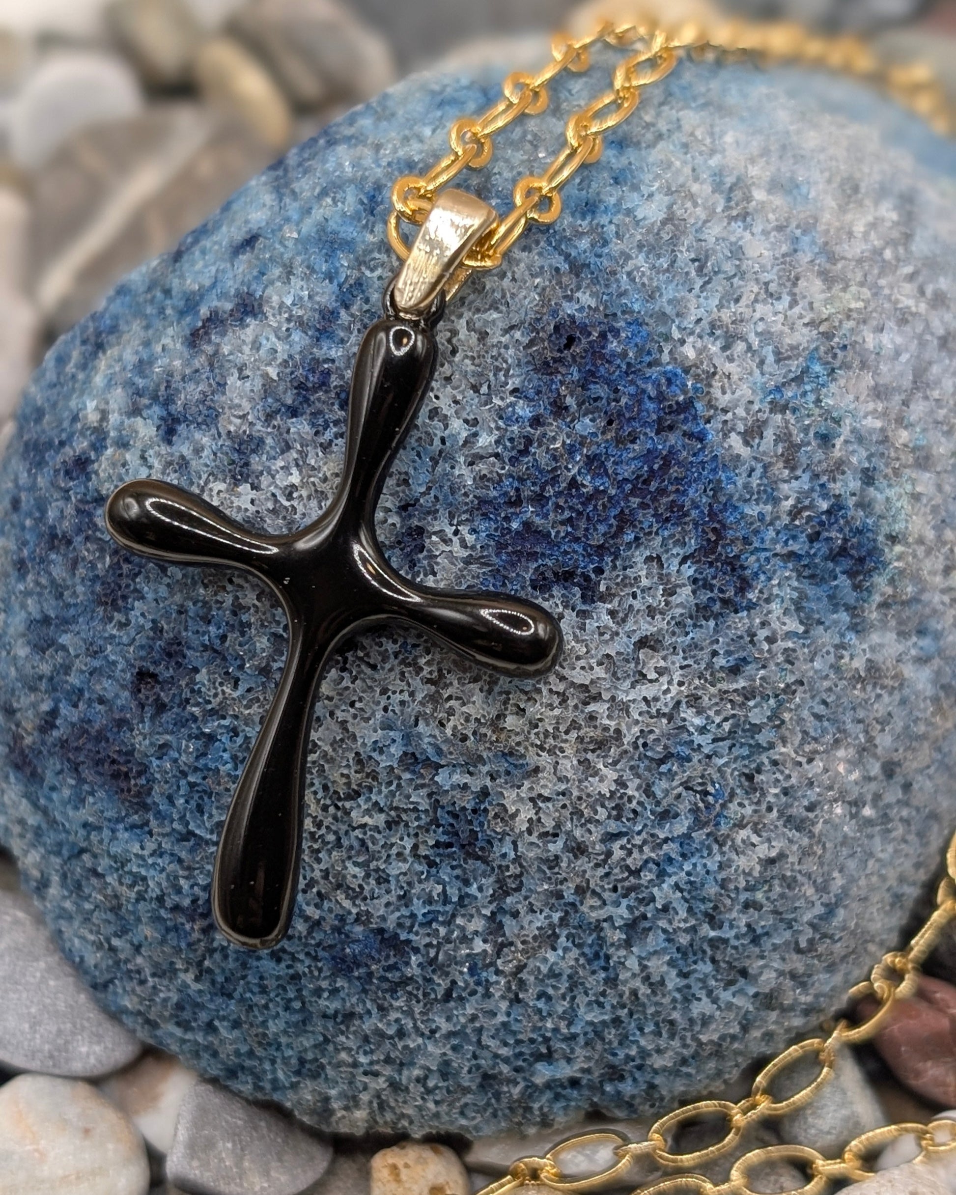 Modern Cross Necklace