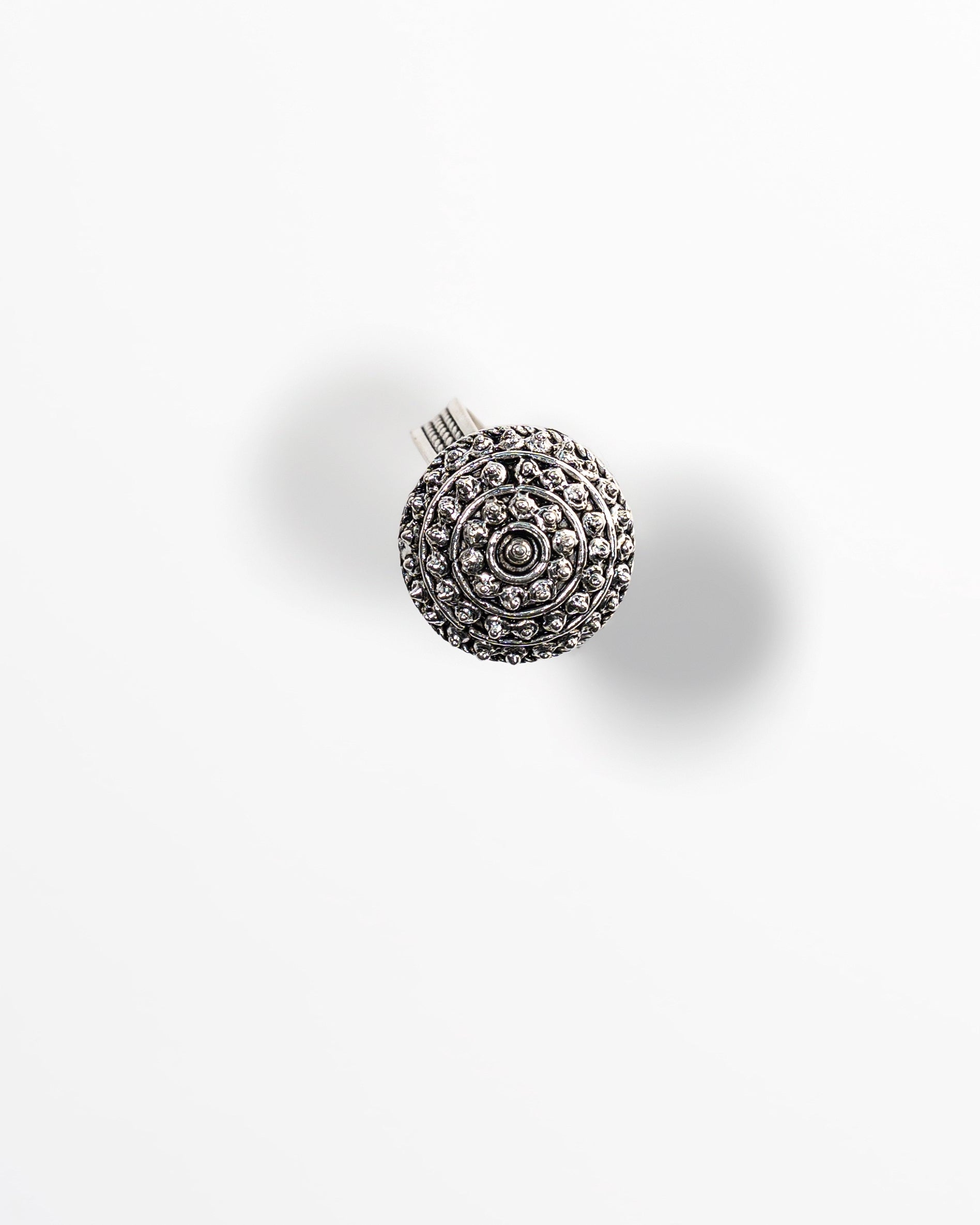 Antique Spiral Silver Ring