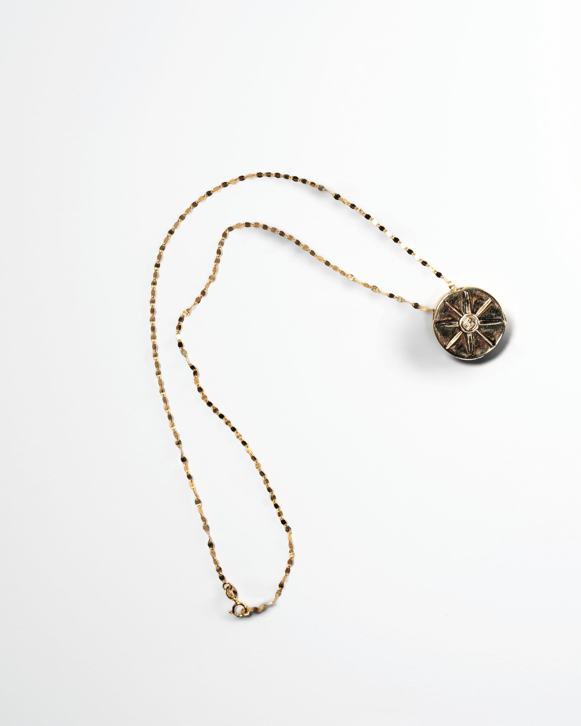 Celestial Gold Medallion Necklace