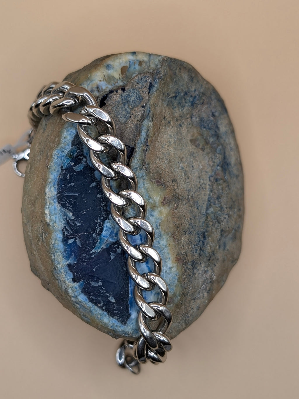 Classic Chain Link Steel Bracelet