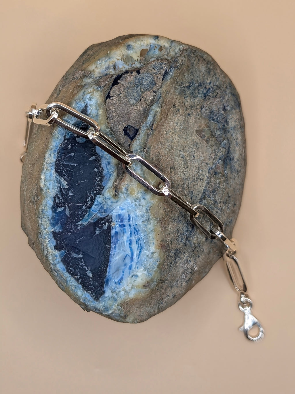 Chain Link Silver Bracelet