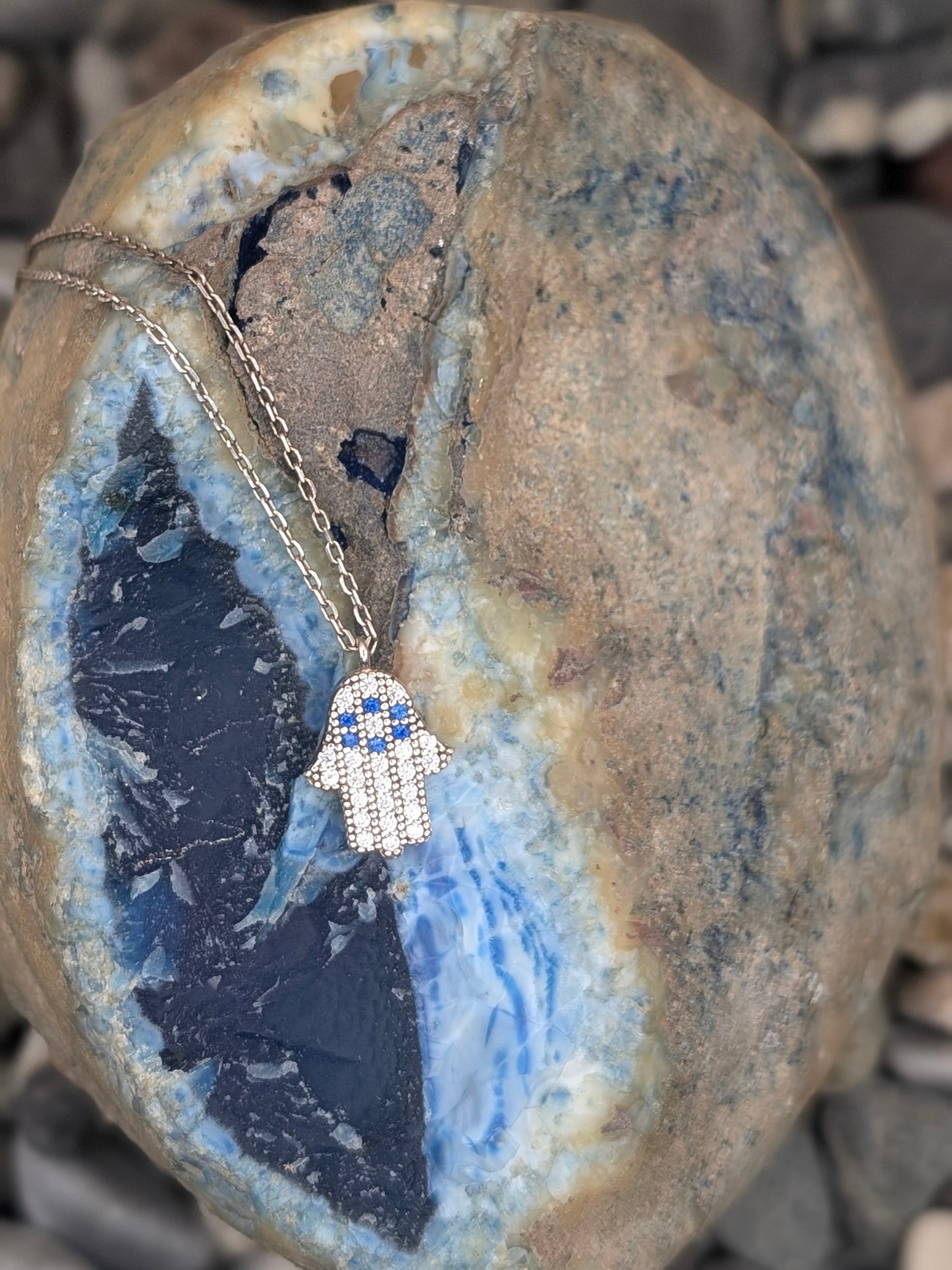 Hamsa Hand Necklace