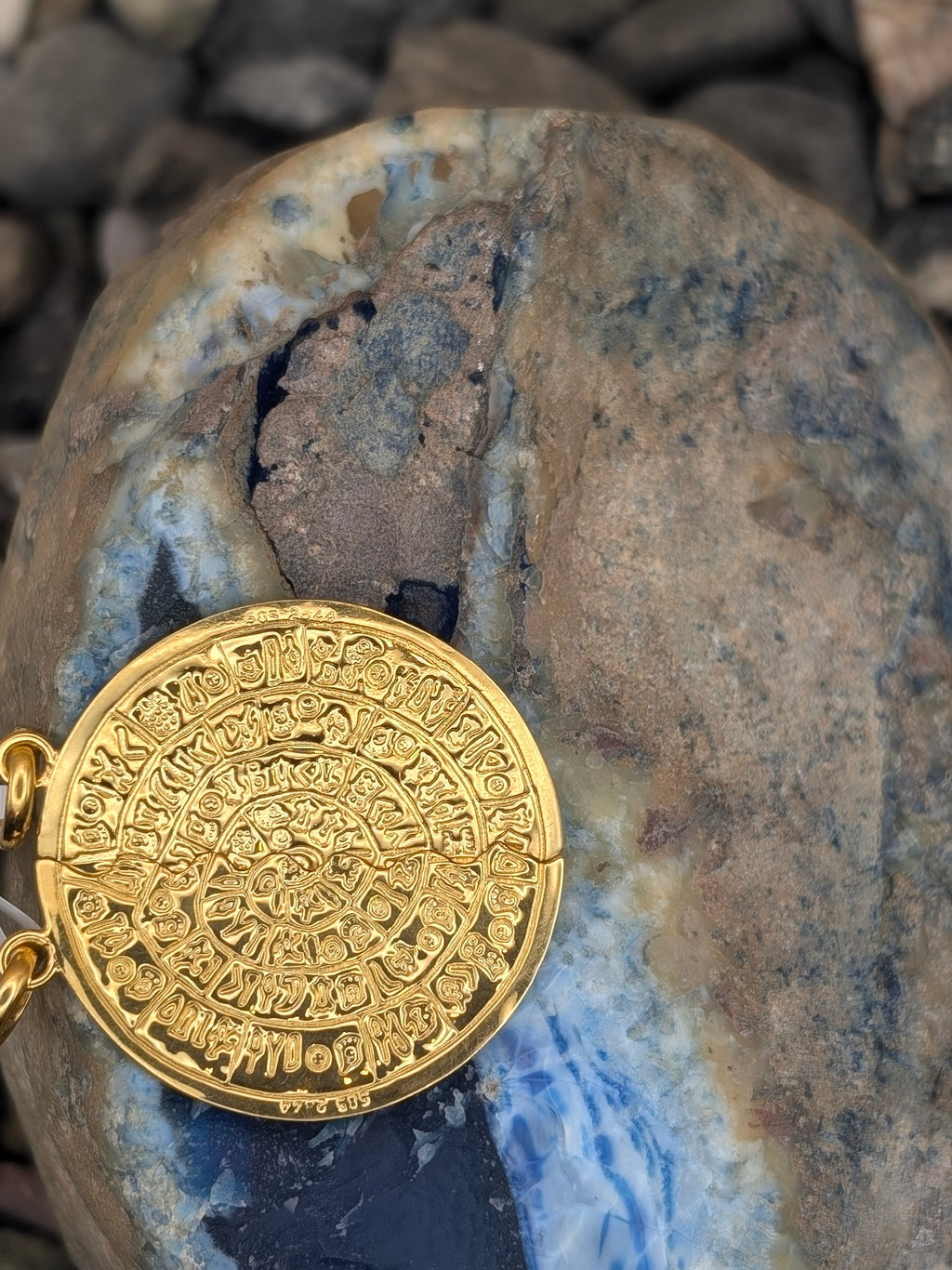 The Aztec Calendar Pendant