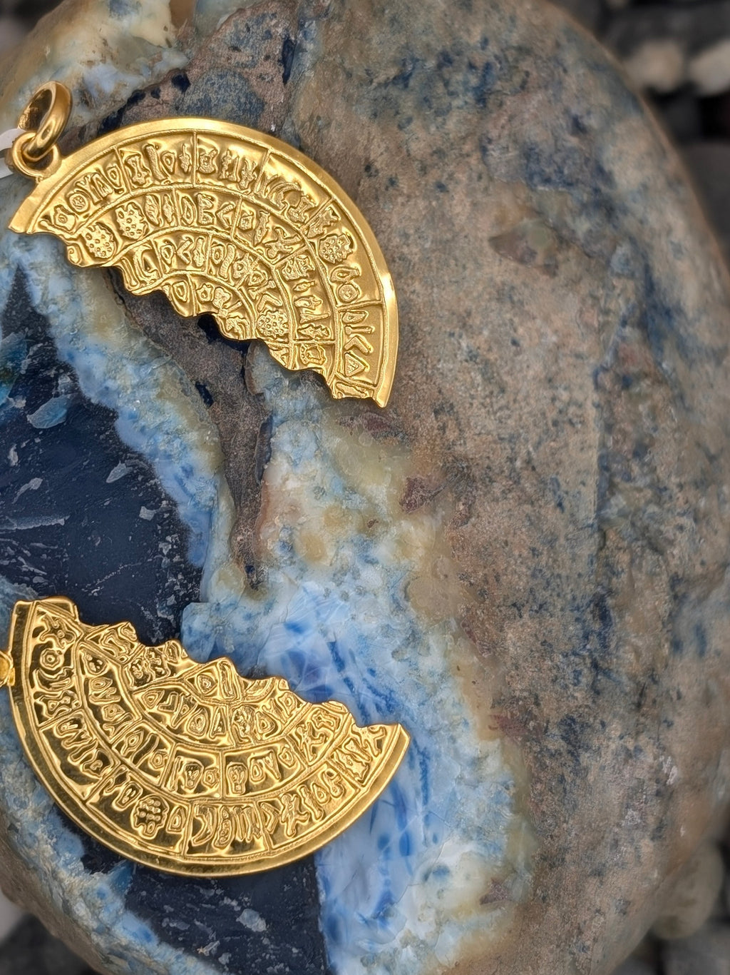 The Aztec Calendar Pendant