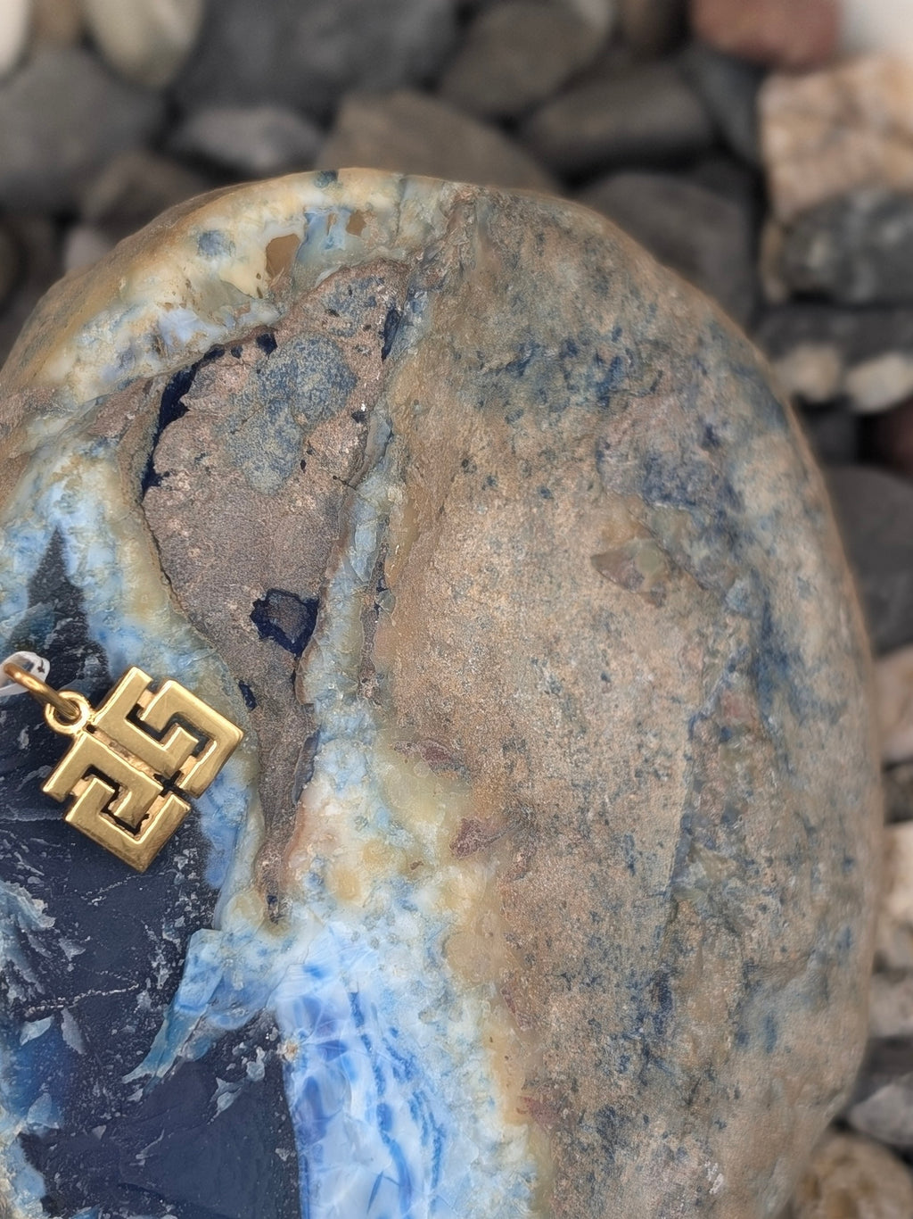 Timeless Greek Key Pendant