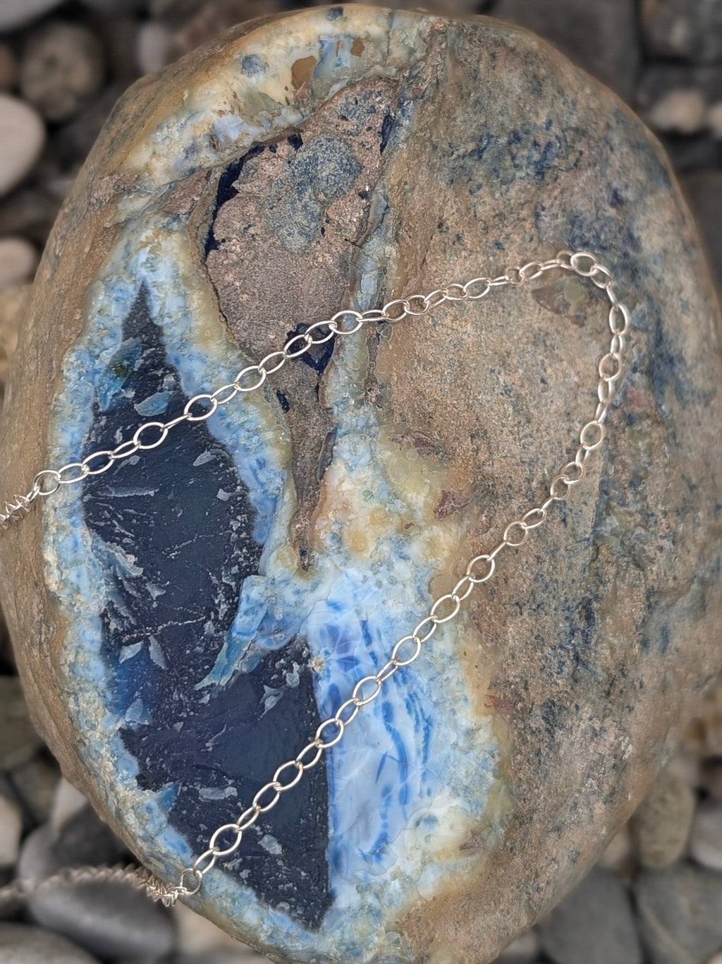 Silver Cable Chain Necklace