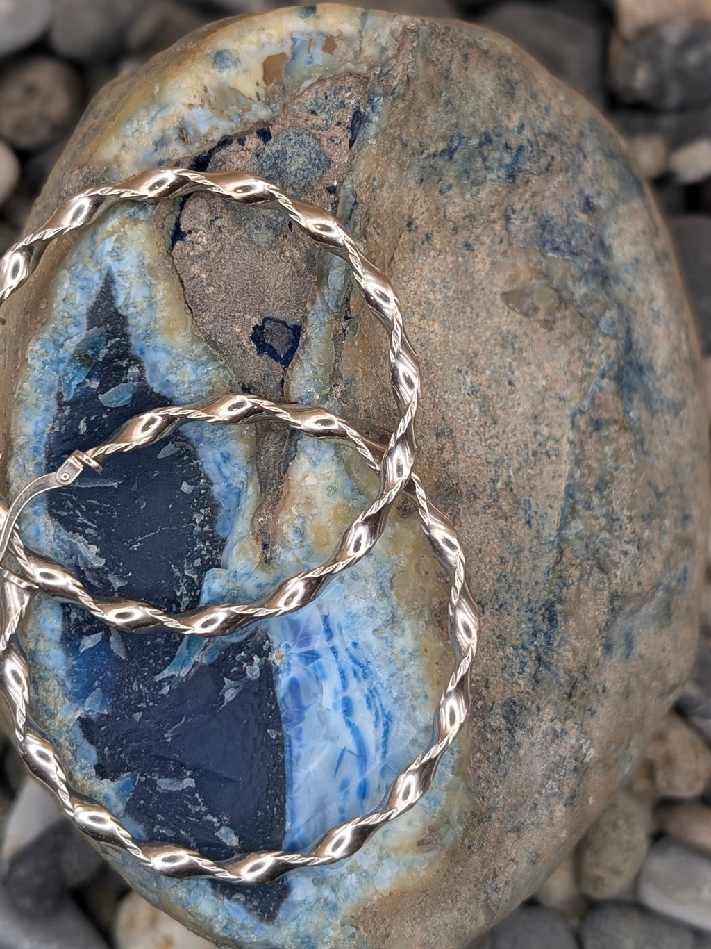 Twisted Hoop Earrings