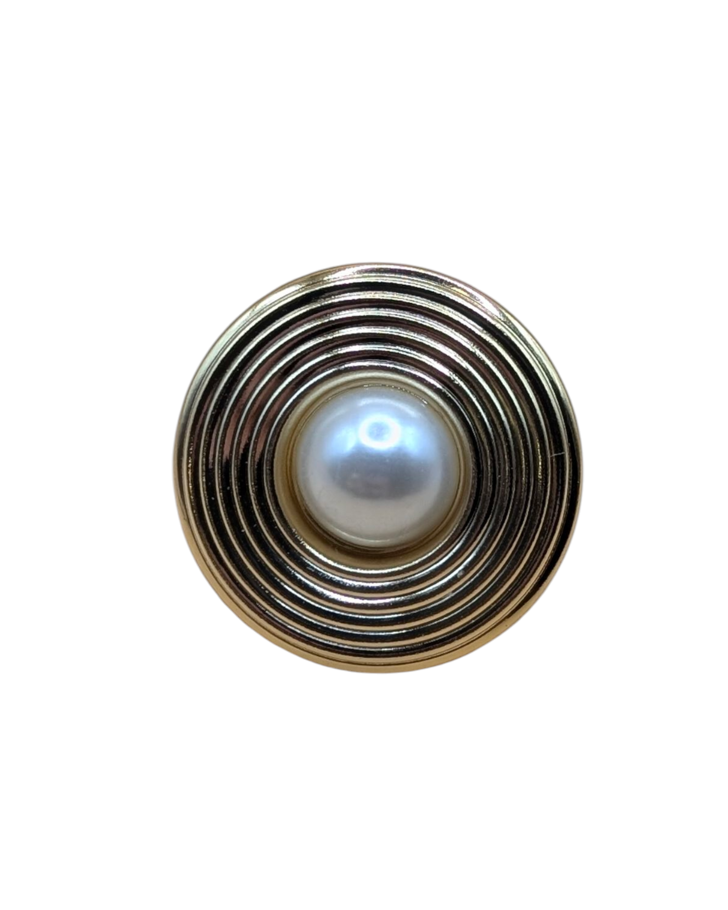 Pearlescent Orbit Statement Ring